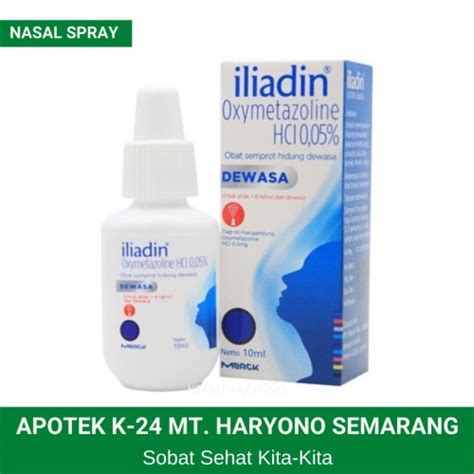 Jual Iliadin Spray Dewasa Ml Obat Semprot Hidung Rhinitis