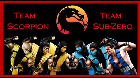 Scorpion Vs Sub Zero From MK1 To MK3 All Trilogy Games Collide