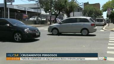 Meio Dia Paraná Foz do Iguaçu Meio Dia Paraná mostra cruzamentos