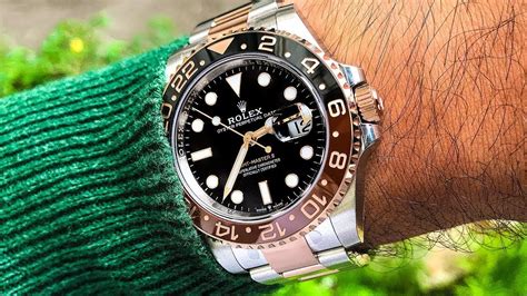 Rolex Two Tone Gmt Ii Root Beer A Great Choice For Two Tone Lovers