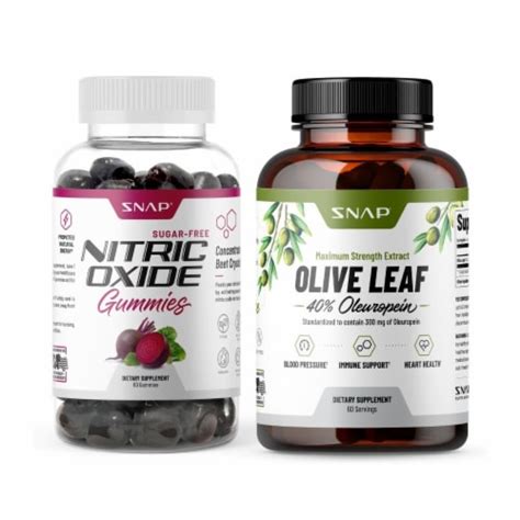 Sugar Free Organic Nitric Oxide Beet Gummies Olive Leaf Extract