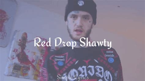 Lil Peep Red Drop Shawty Feat Kirblagoop Lyrics YouTube