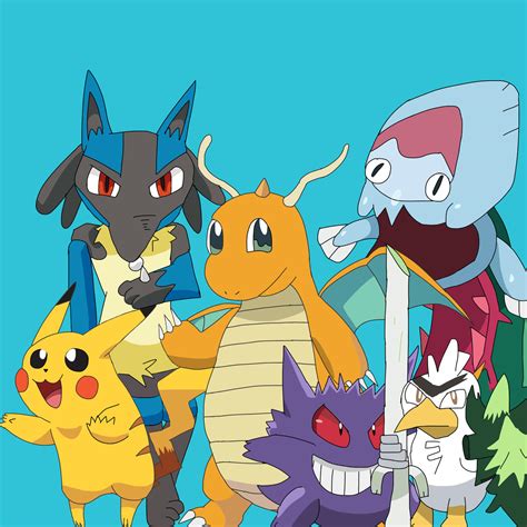 Pokemon Galar team of Ash by Jeremenchi on DeviantArt