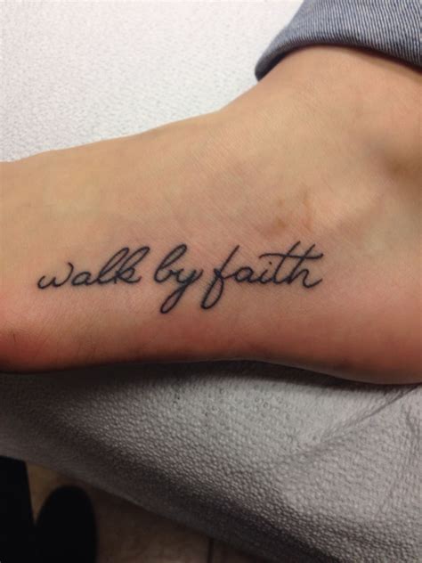 29+ Awesome Walk by faith tattoo ideas image ideas