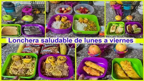 Ideas De Loncheras Saludables Para Ni Os Facil Y R Pido Off