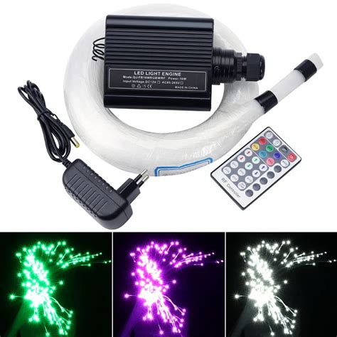 W Rgbw Led Fiber Optic Star Ceiling Kit Lights Pcs