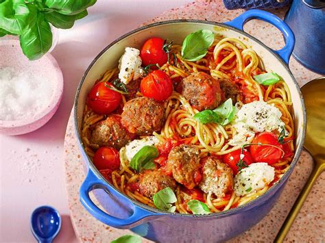 Spaghetti Pomodoro Mit Veggie B Llchen Rezept Lecker