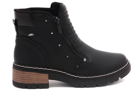 Bota Dakota Cano Baixo Tratorado Zíper Feminino G4914