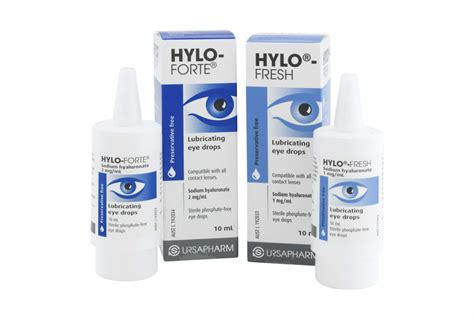 Hylo-Fresh and Hylo- Forte Eye Drops - mivision