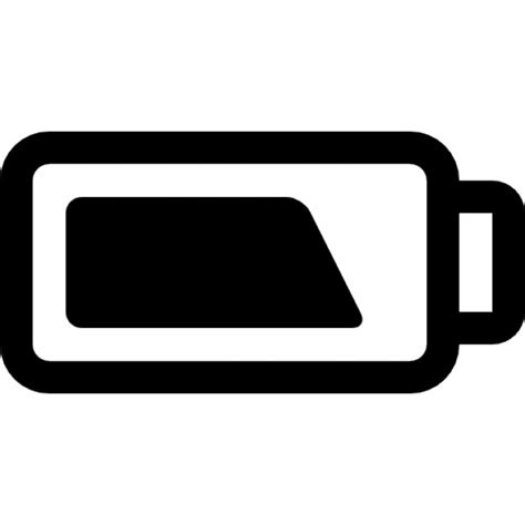 Iphone Battery Icon Vector 166501 Free Icons Library