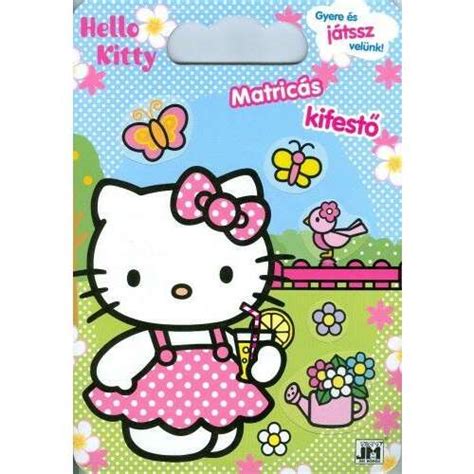 Hello Kitty A4 Színező Mappa Pepitahu