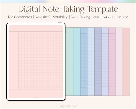 Goodnotes Notebook Templates Free Pdf