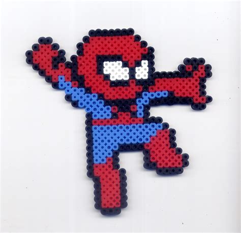 Spider Man Perler Bead Patterns