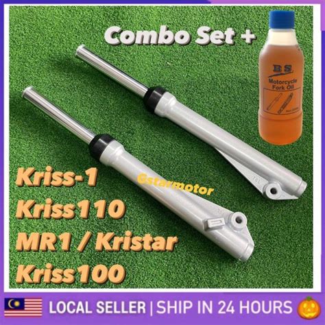 Modenas Kriss100 Kriss110 CT100 MR1 Kristar FRONT FORK SET ASSY BATANG