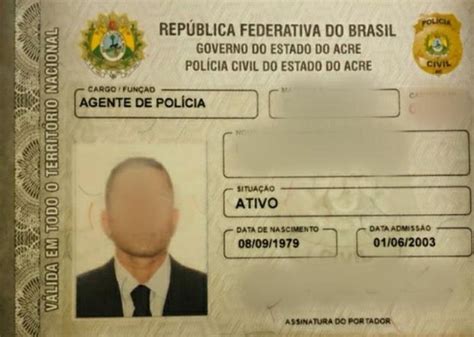 Polícia Civil emite novas carteiras funcionais confeccionadas em papel ...