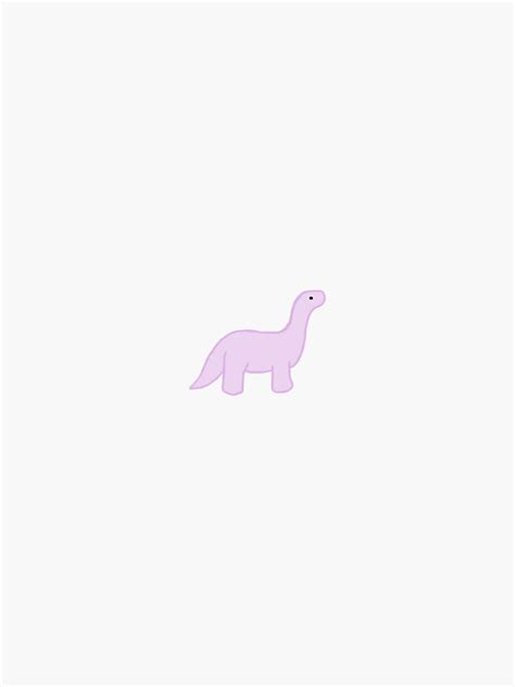 "pink dinosaur sticker" Sticker for Sale by corinnahofler | Redbubble