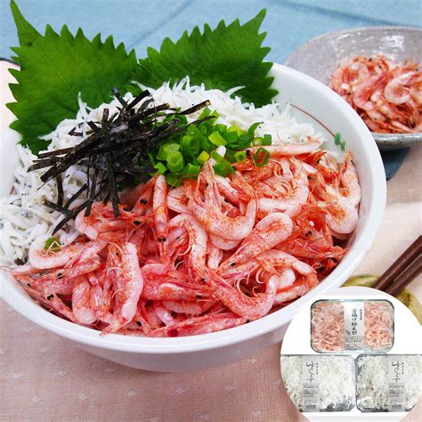 【楽天市場】静岡 「石原水産」 駿河湾産 釜揚げ桜えび＆しらすセット（釜揚げ桜えび80g、ゆでしらす130g×2）：暮らしの総合デパート ケベック