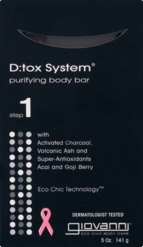 Giovanni Dtox System Purifying Body Bar 53 Oz Harris Teeter