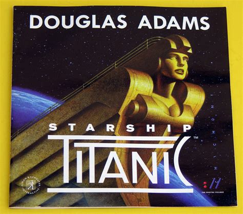 STARSHIP TITANIC BY DOUGLAS ADAMS, WINDOWS 95 CD ROM Video Game