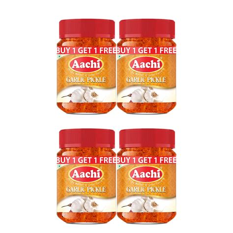 Aachi Garlic Pickle G Buy Get Free Pack Of Amazon In