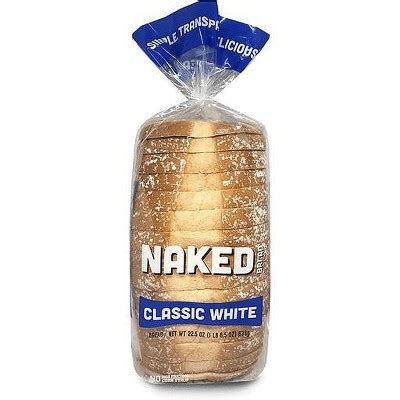 Naked Bread Classic White Sandwich Bread Oz Target