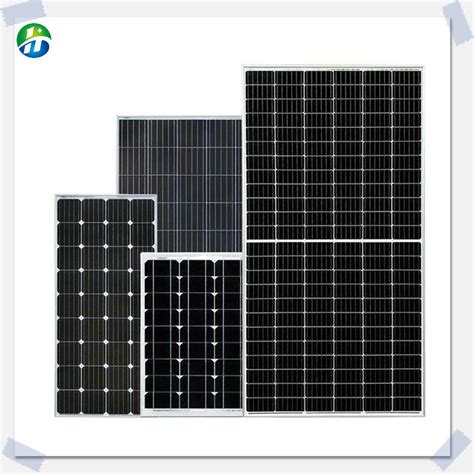 Watt W W W Bifacial Photovoltaic Panel All Black Pv Module