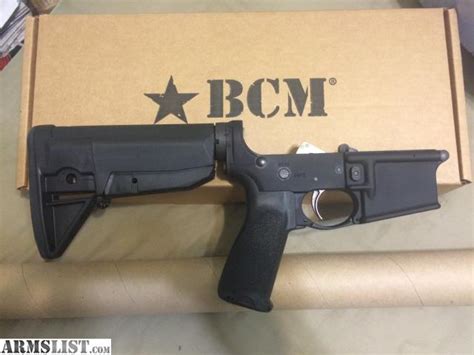 Armslist For Sale Bcm Complete Lower