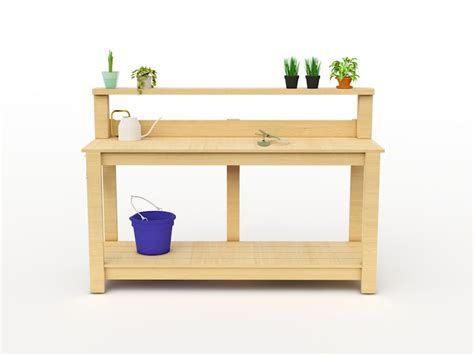 Simple Potting Bench Plans / Wood Potting Bench Plan PDF Download - Etsy