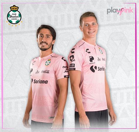 Camiseta Rosa Charly Del Santos Laguna