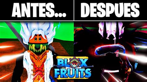 Asi Consegu Y Mejor La Mejor Raza De Blox Fruits Ghoul Youtube