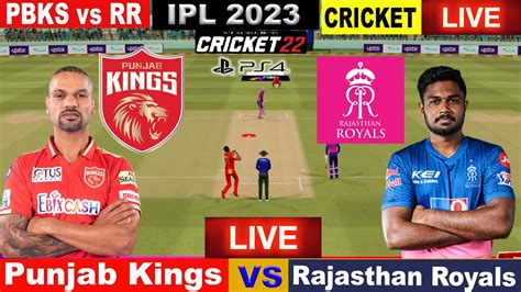 🔴ipl Live Cricket Match Today Live Ipl Match Today Online 2023 Pbks Vs Rr Live Cricket 22