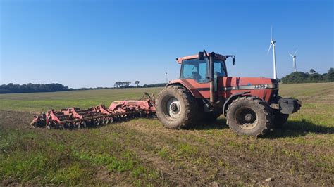 Talerzowanie I Siew Trawy Nasiennej 2023 Case IH Pro 7250 Fendt Vario