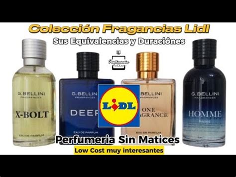 Perfumes LIDL Y Sus EQUIVALENCIAS Clones Lidl Fragancias Lidl