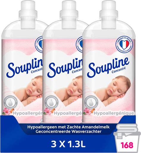 Soupline Hypoallerg Nique Au Lait D Amande Douce Adoucissant Concentr