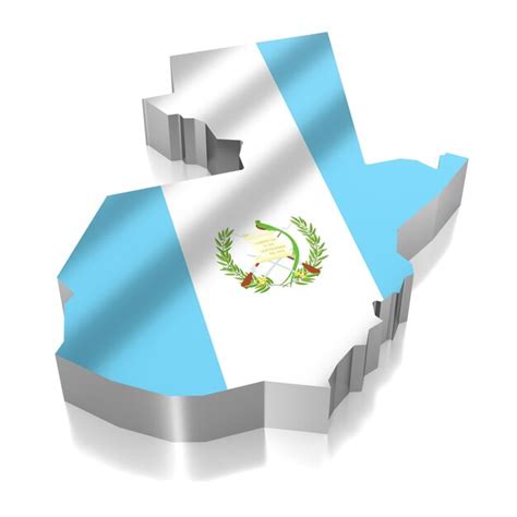 Premium Photo Guatemala Country Borders And Flag D Illustration