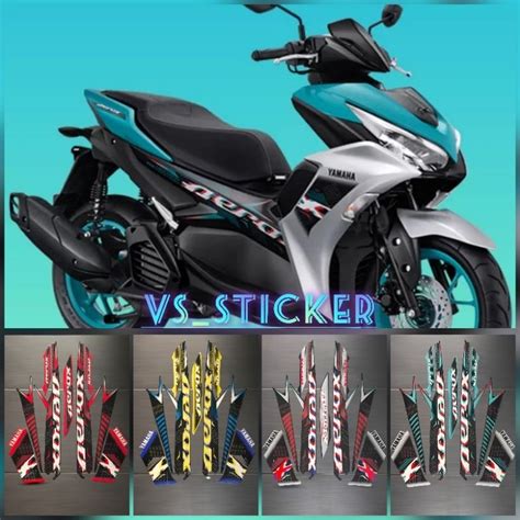 Jual Striping List Standart Motor Yamaha Aerox Cyber City