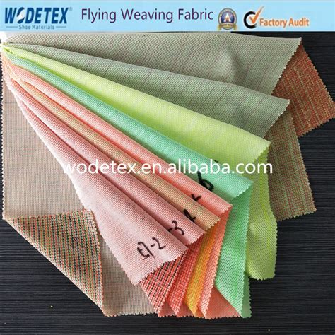 Fly Weaving Fabric With Various Colors For Shoes Upper Nonwoven