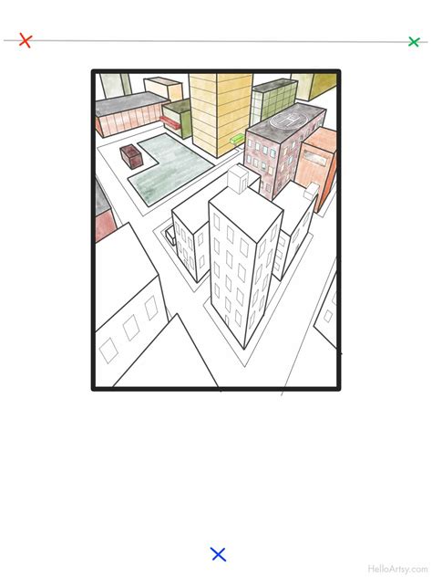 3pt perspective drawing 5