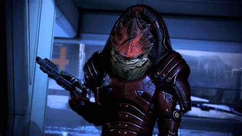 Mass Effect 3 Confrontation With Wrex Youtube