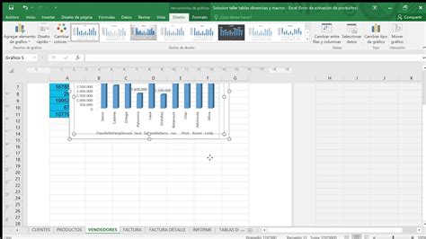 COMO INSERTAR UN GRAFICO EN EXCEL YouTube