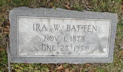 Ira Wesley Batten 1878 1950 Mémorial Find a Grave