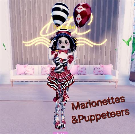 Dress To Impress Theme Marionettes Puppeteers Nel 2024