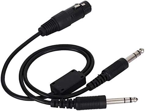 Amazon Zopsc Aviation Headset Adapter For Xlr To Ga Dual Plug