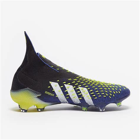 Adidas Predator Freak Fg Azul Negro Blanco Amarillo Solar Botas