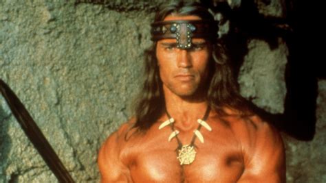 Arnold Schwarzenegger Bit Dead Vulture On Conan The Barbarian Set