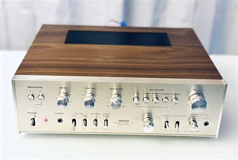 Vintage Nikko TRM 600 Stereo Integrated Amplifier Serviced Reverb