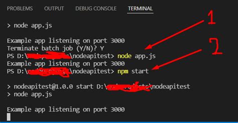 Node Js Node How To Run App Js Stack Overflow