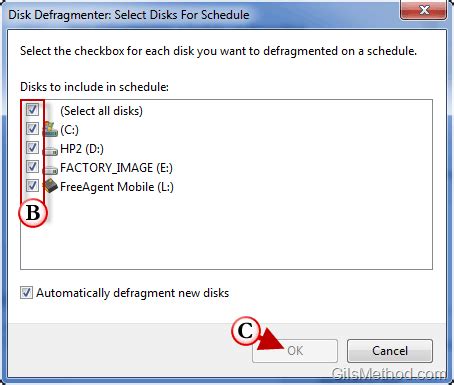 How to Schedule Disk Defragmenter in Windows 7