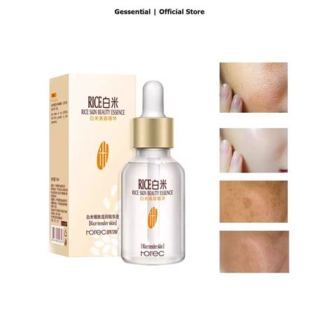 White Rice Serum Original Whitening Face Moisturizing Cream Anti