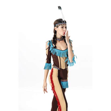 Sexy Indian Princess Tribal Costume Outfit N11674